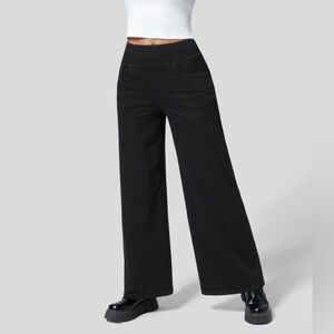 Halara High Waisted Wide Leg Work Jeans